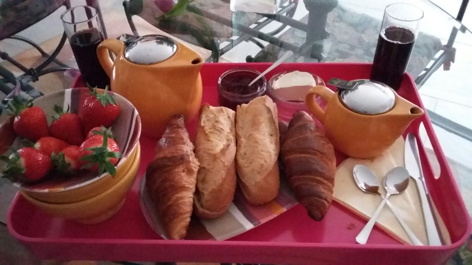Petit-déjeuner continental